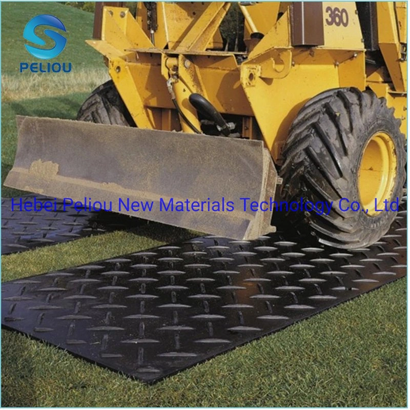 معدات ثقيلة أقوى وصول HDPE حصيرة حماية أرضية موحلة