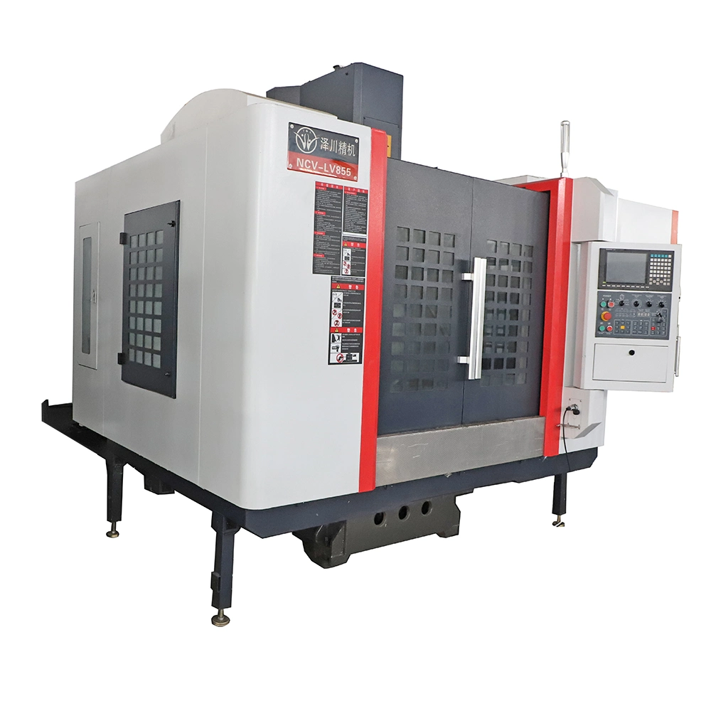 Zechuan Centro de mecanizado vertical horizontal de alta precisión personalizado CNC torno Perforación de fresado de corte Machinelv855 con CE