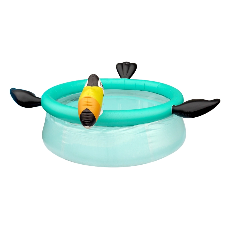 La lecture de l'eau de piscine piscine gonflable Toucan en forme de jouets pour adultes