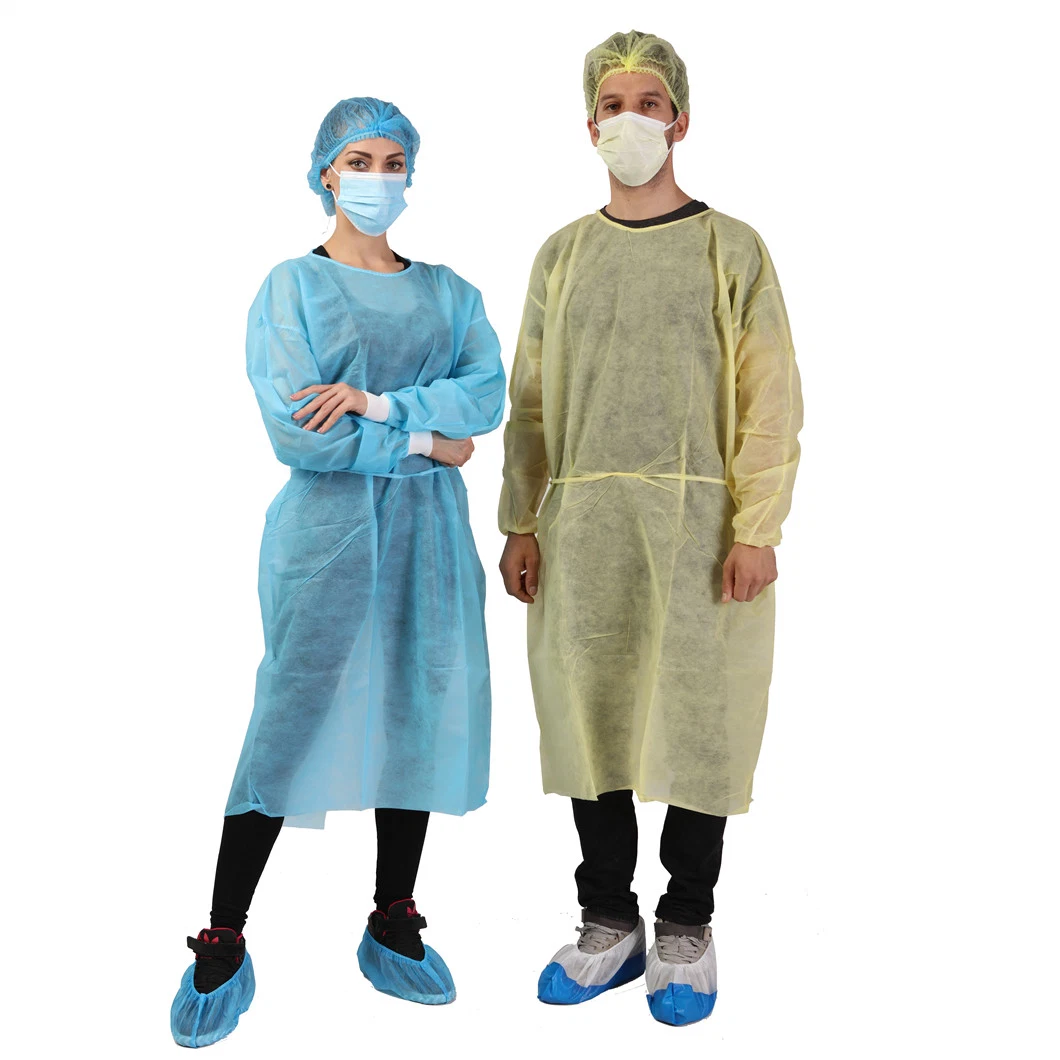 Non Woven Base China White List Experienced Disposable Isolation Gown