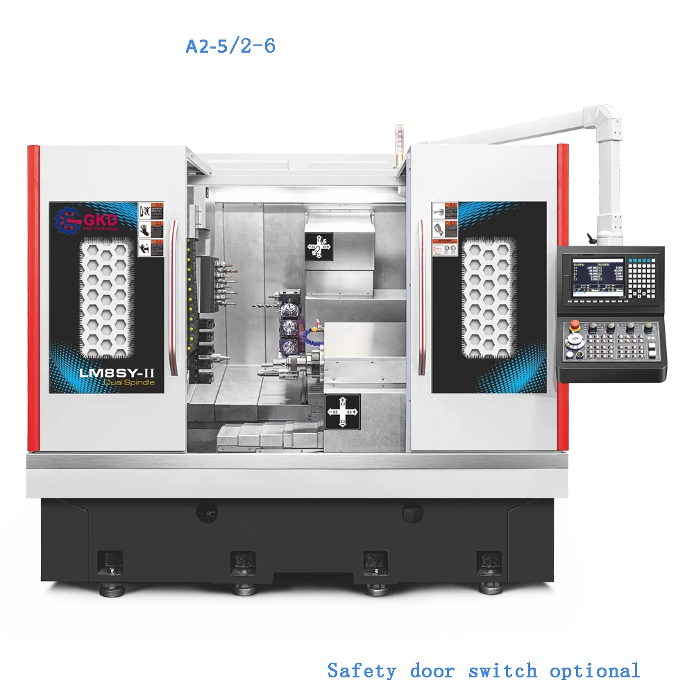 CNC Horizontale Dreh- und Schneidmaschine mit High Speed Winkelwinkelkugelspindel Lager, CNC Drehmaschine Machinery Center