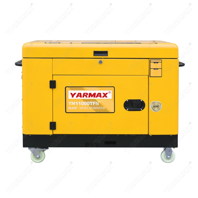 8kw Yarmax Flip Type Silent Diesel Generator Tfn Series Soundproofing Genset