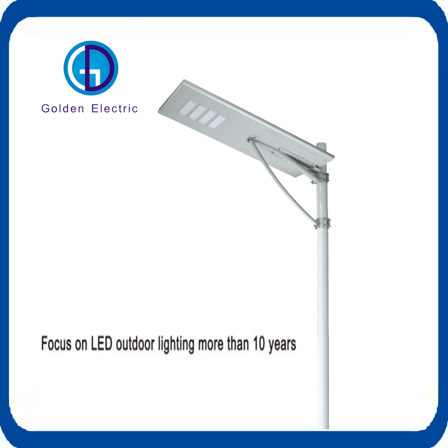 5years Warranty 5W-120W Solar Street Light Solar Panel Energy Outdoor LED Lamp Lighting