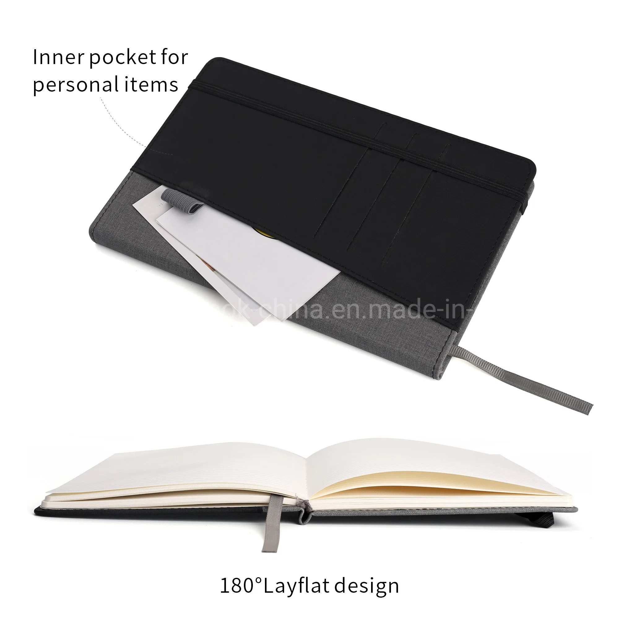 Custom Design OEM Office Gifts Products Notebook Factroy Wholesale/Supplier A5 PU Leather