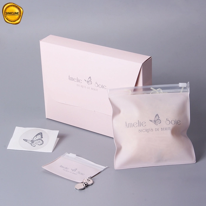 Sun Naure Customized Pink Packaging Envelope Box Set for Cosmetics