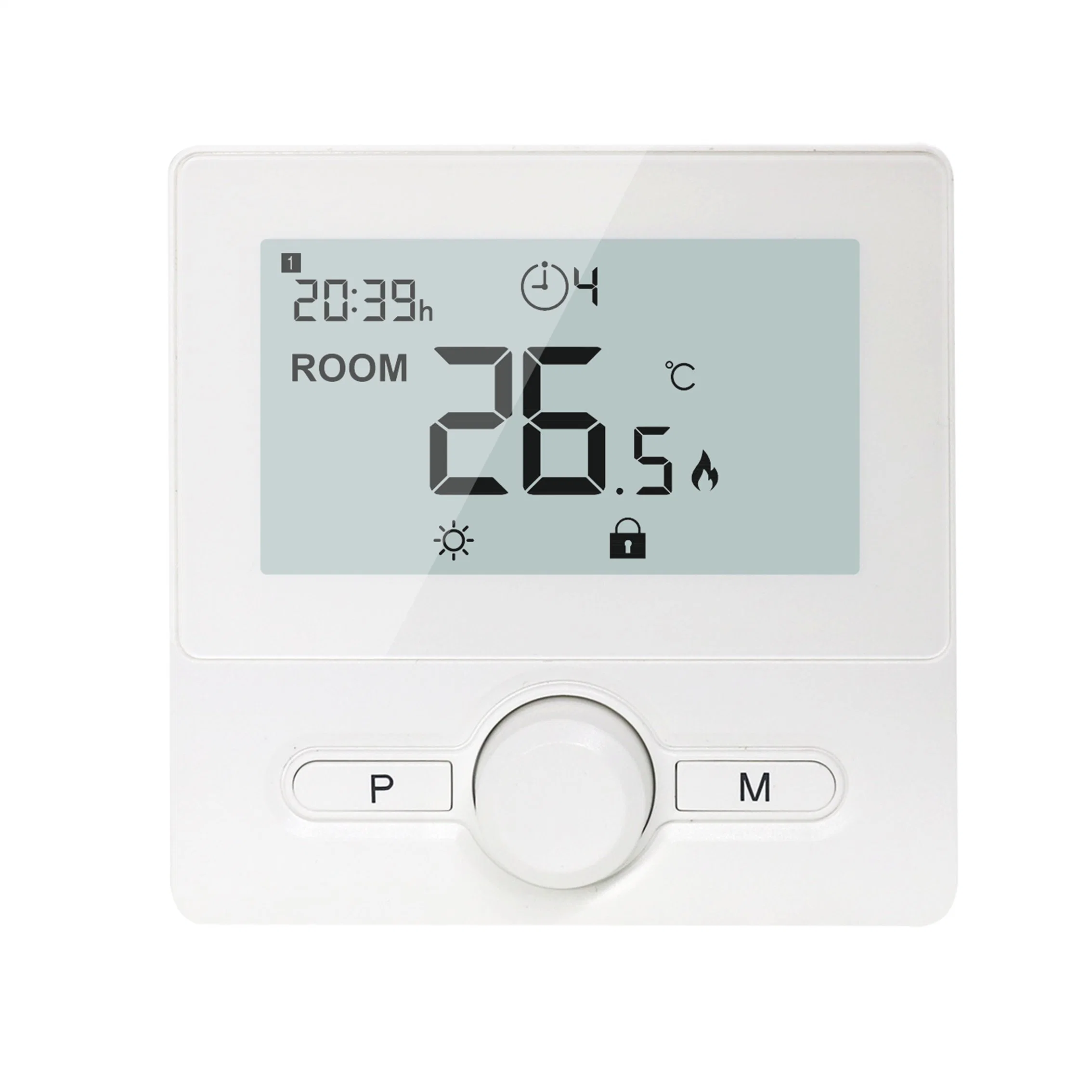 Termóstato programável RF WiFi Tuya Smart Wall-Hung Temperature Controller sem fios Receptor RF para caldeira de água/elétrica/gás