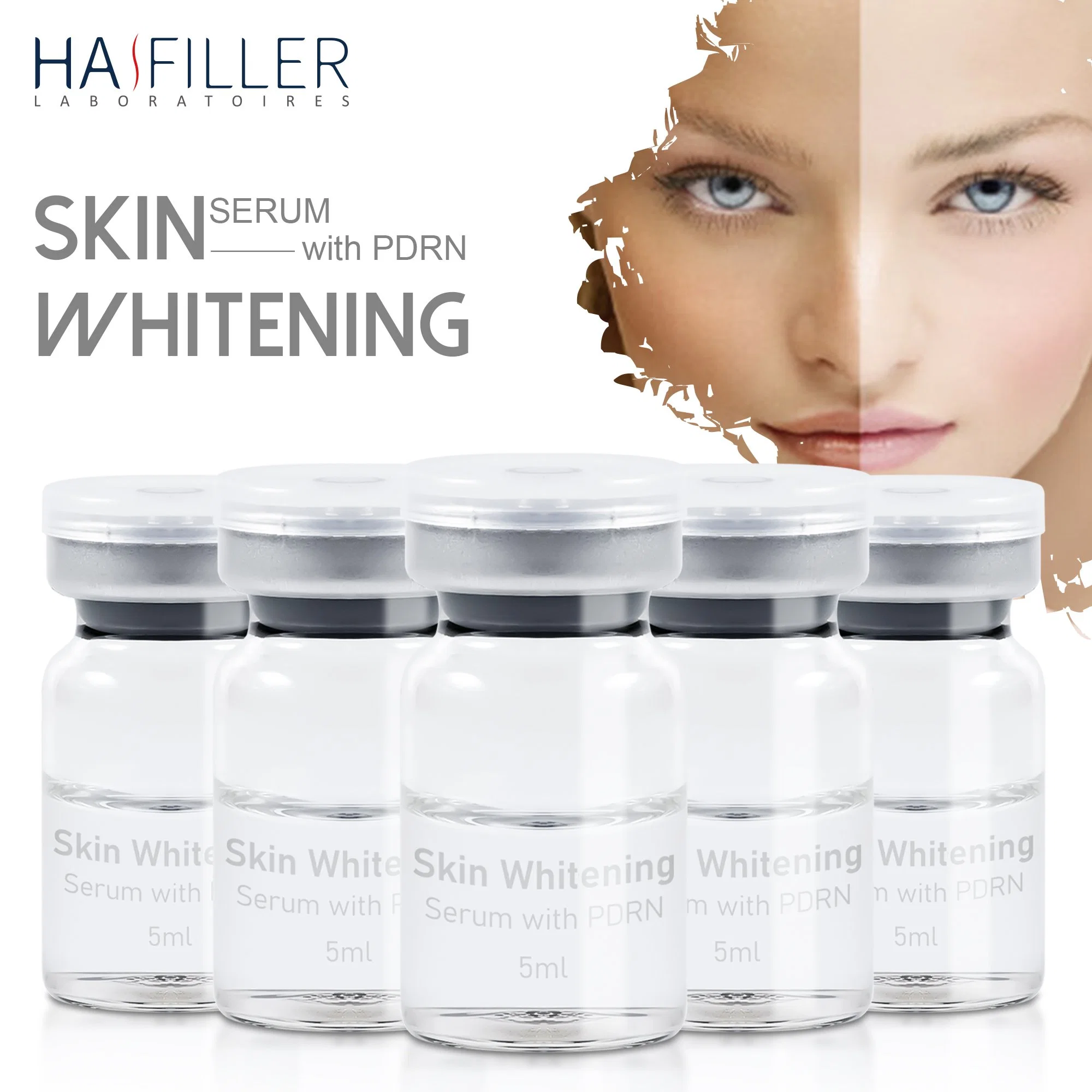 Hot Selling Vitamin C Serum Pdrn Reduces Hyperpigmentation Injection Skin Whitening No Needle Mesotherapy