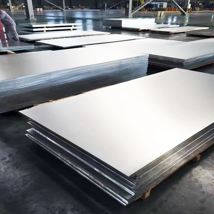 Magnesium Silizium Legierung Aluminium Platte Grade 6A02 mit Silber Oberfläche und mit hoher Qualität und Nizza Preis von China Werk