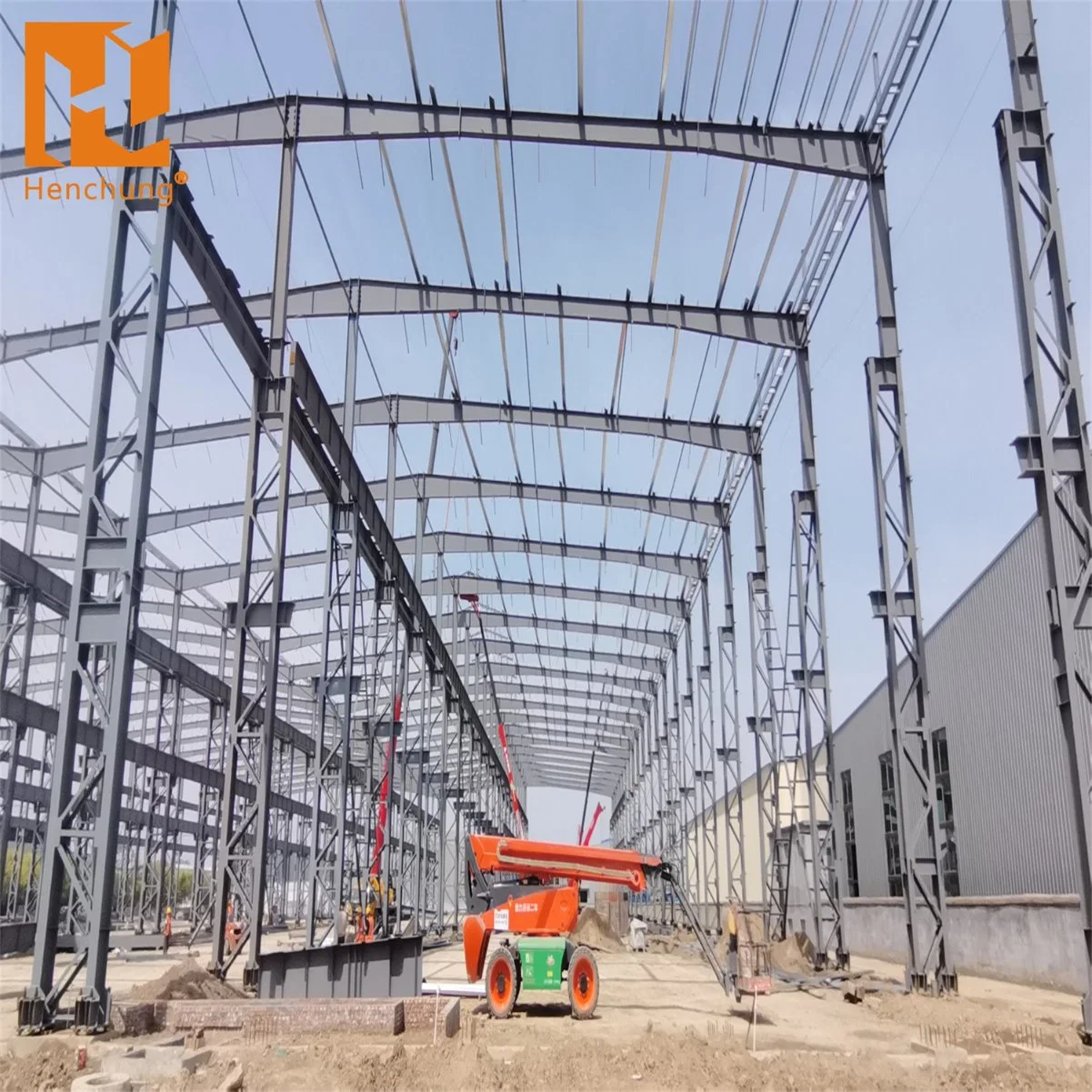 Steel Frame Barn Prefabricated Warehouse Metal Building Steel Structure Shed Workshop