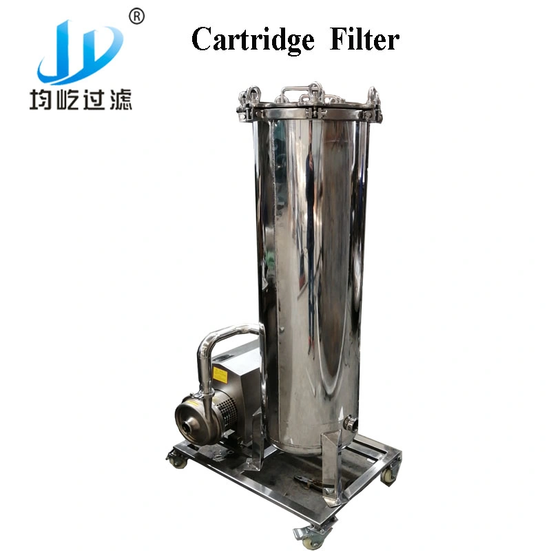 Mobile Alcohol Filtration System with Trolley/Feeding Pump
