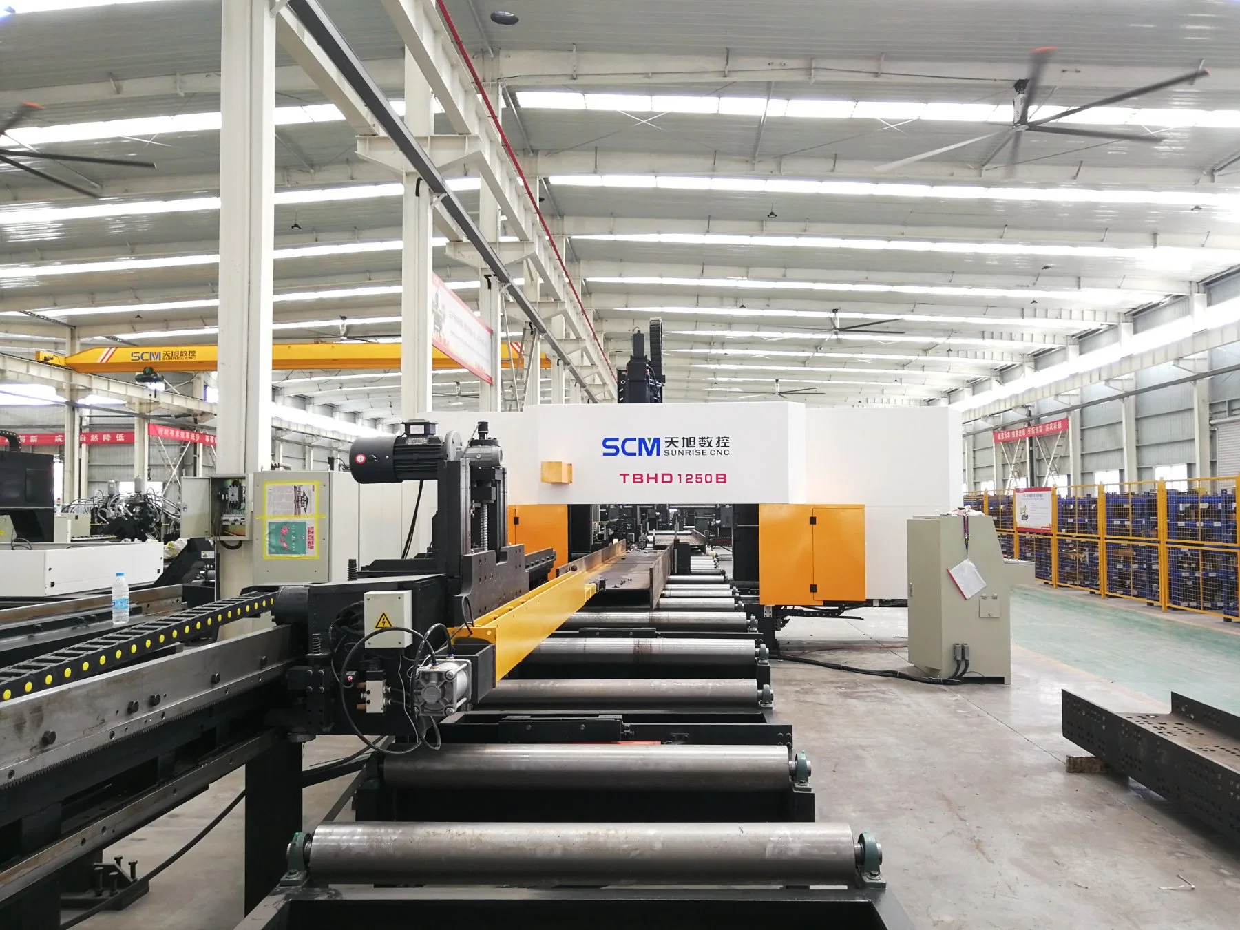 Internal Cooling External Cooling Siemens PLC CNC High Speed Beam Drilling Line