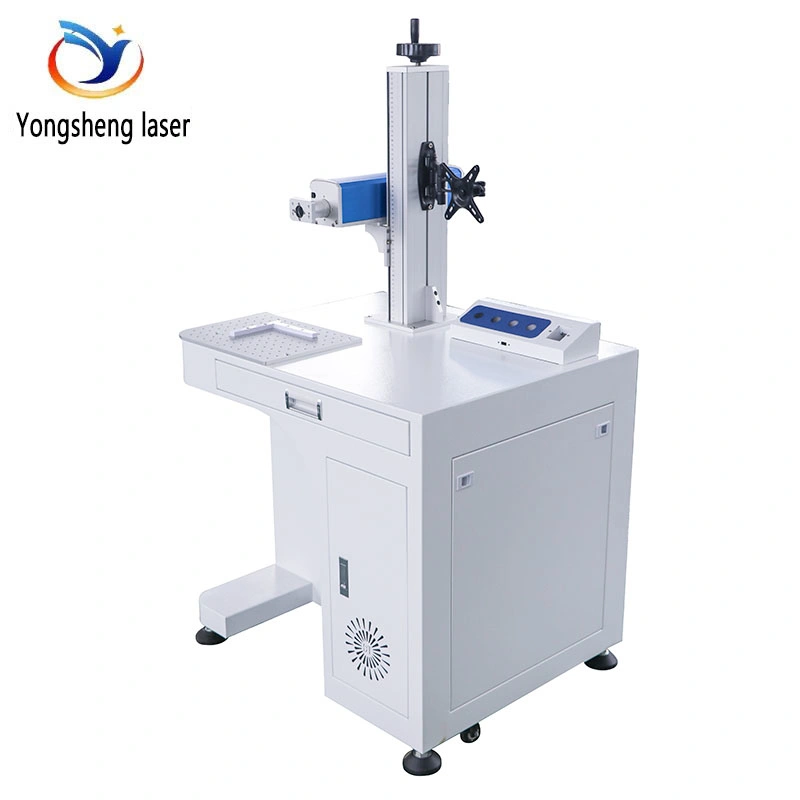 30W 50W 60W 100W Gold Silver Aluminum Steel Engraving Laser Marking Machine