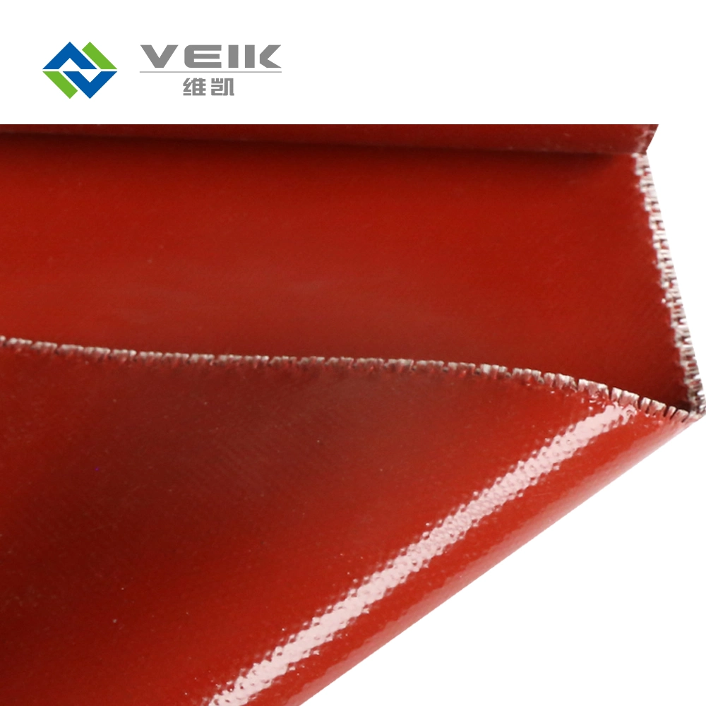 Fire Water Oil Corrosion Temperature Resistant Anti-UV Silicone Rubber Coated Impregnated Silicone Coated Fiberglass Fabric