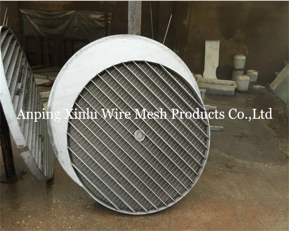 Stainless Steel Slotted Vee Wedge Wire Screen Panels Electric Resistance Welding