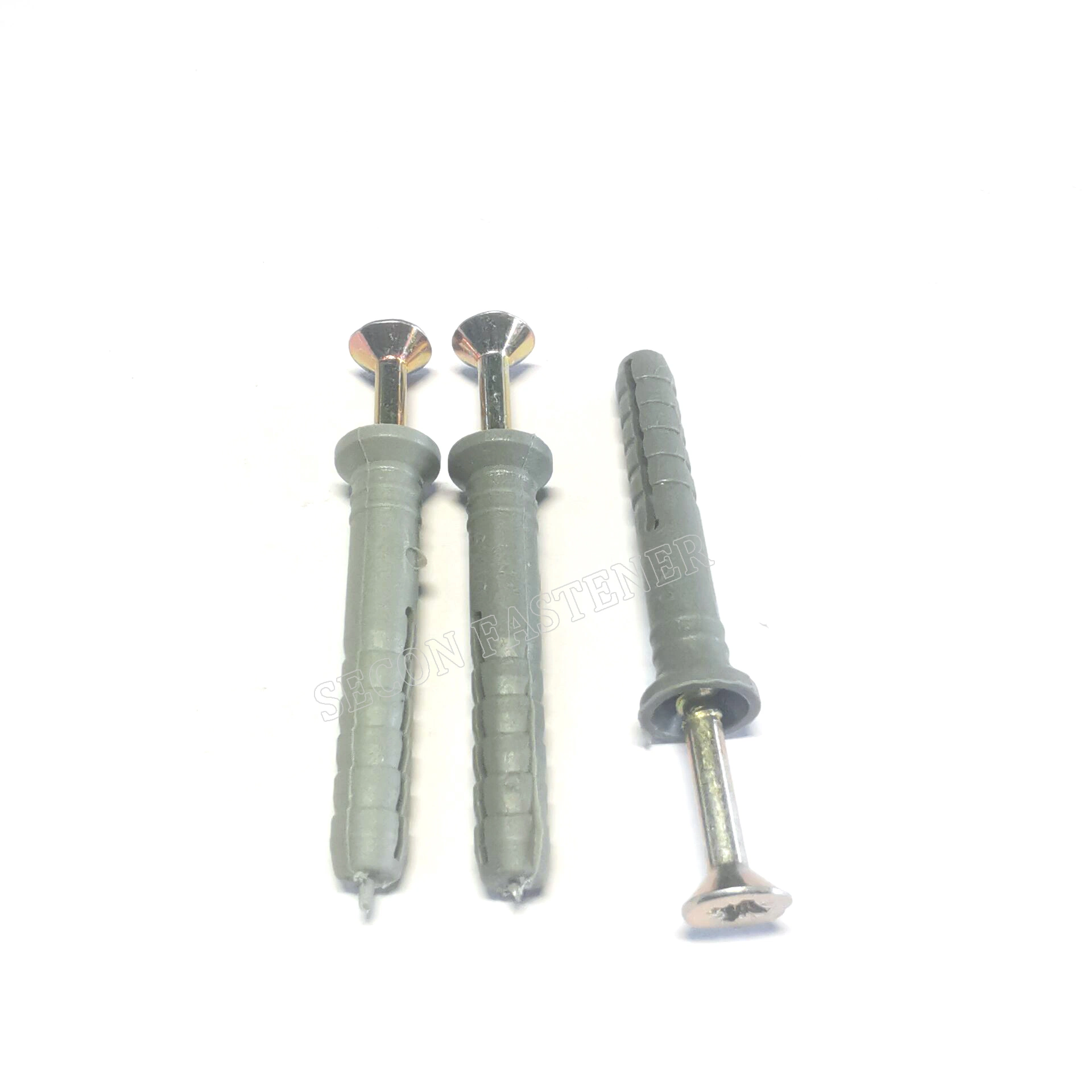 China Factory Good Quality OEM Nylon Frame Fixing Anchor with Self Tapping Screw