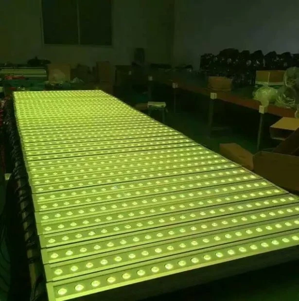 Multi Color DMX Controlled Lighting 24PCS 3W LED Wall Washer Light