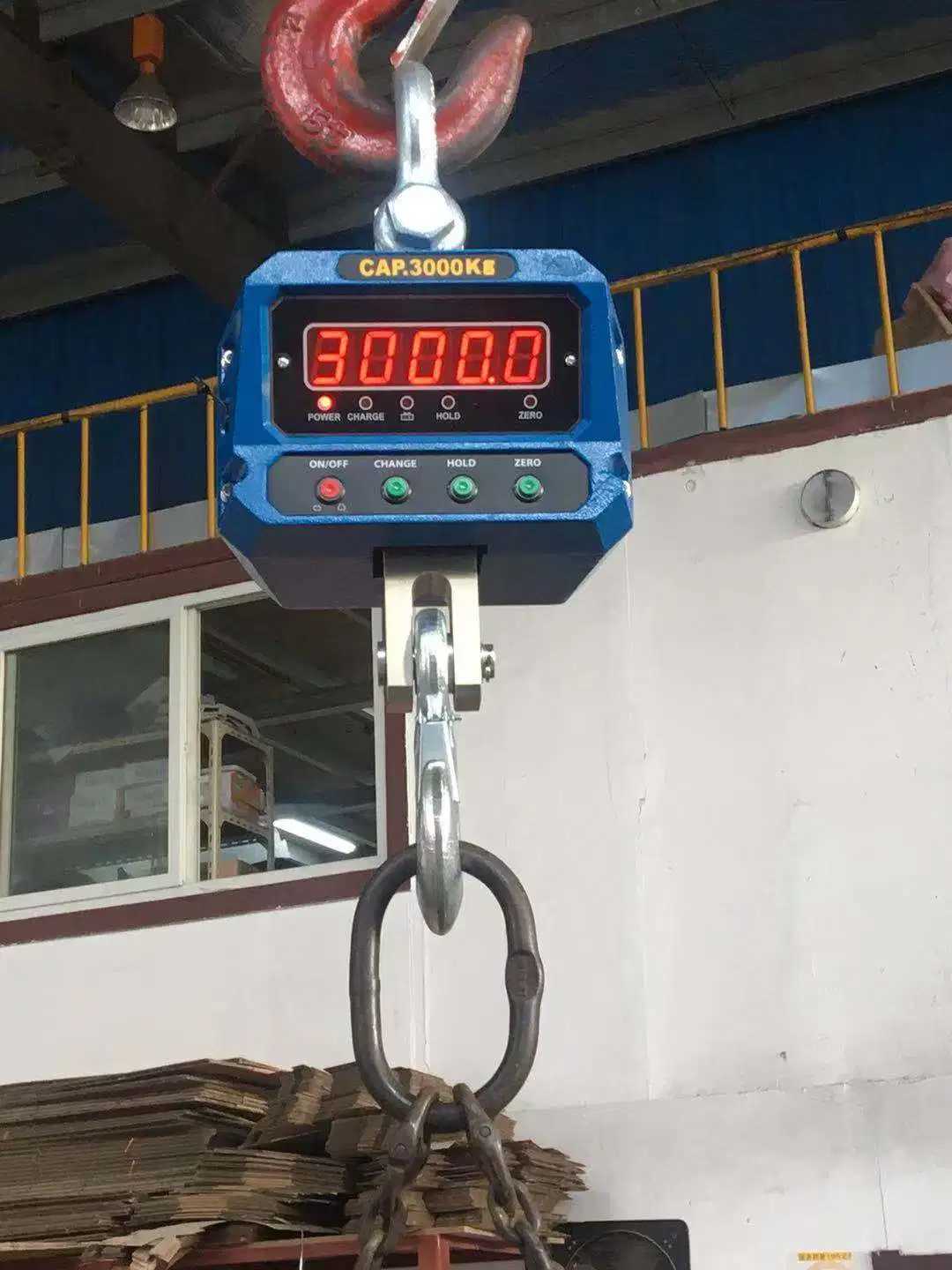 CE Approval Crane Scale Capacity 10t with 400% Safety Factor