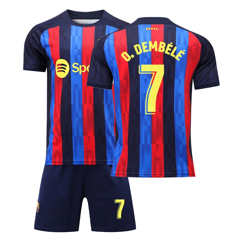 Football Jersey, Soccer T-Shirt, Clothing, Sports Clothes, Fabric, 2022-2023 Barcelona Home Field Soccer Jersey