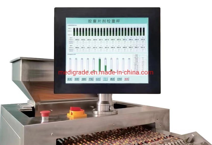 Pharmaceutical Capsule Weighing Machine Multi Sorting High Accuracy Check Weighers