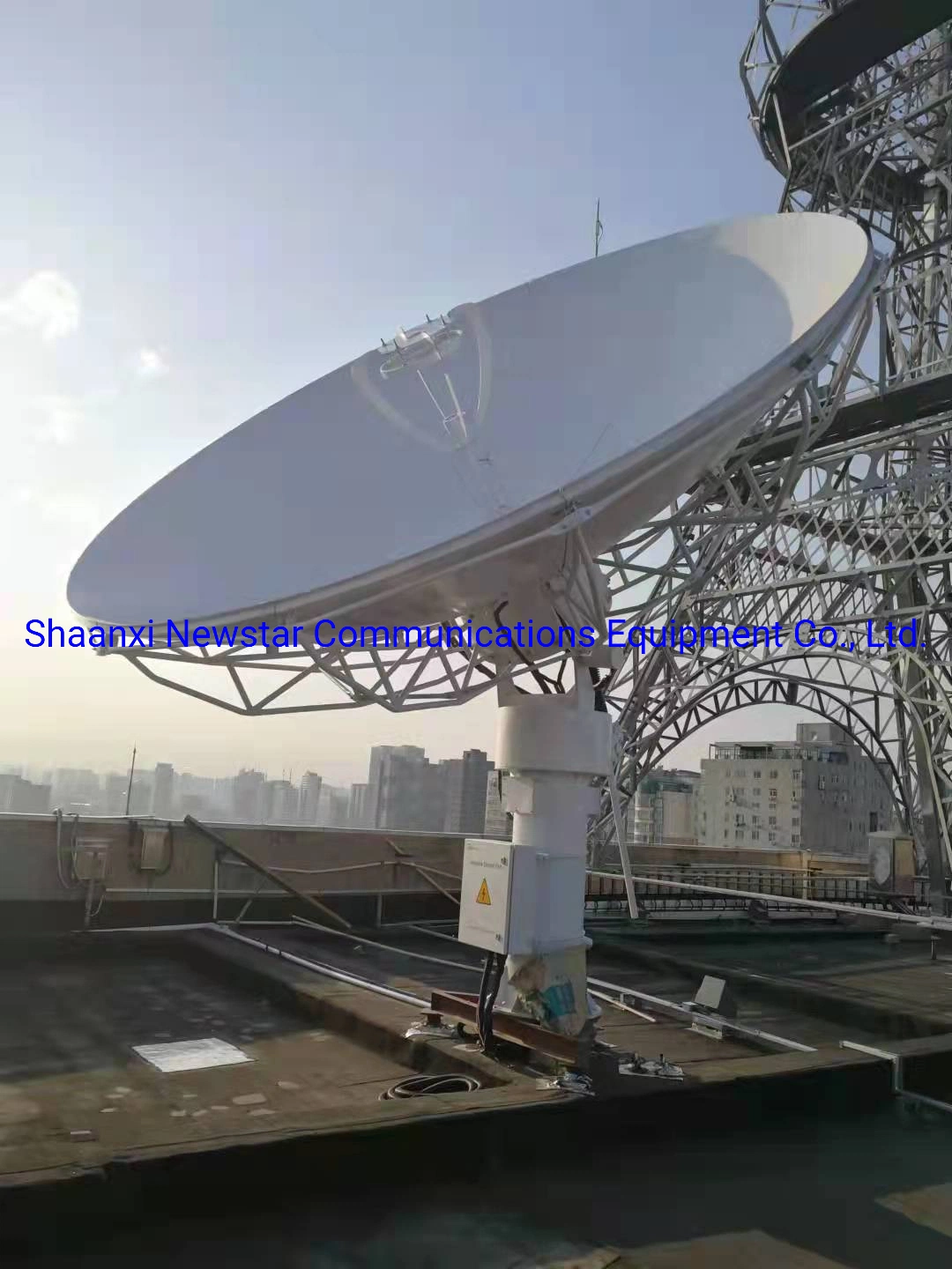 4.5m Turnhead Pedestal Satellite Rxtx Antenna