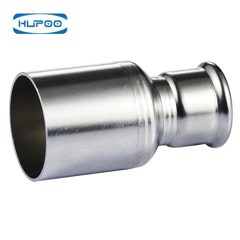 Gerader Rohradapter Mit Druckanschluss Aus Edelstahl Inxo Hydraulische Fittings M-Profil