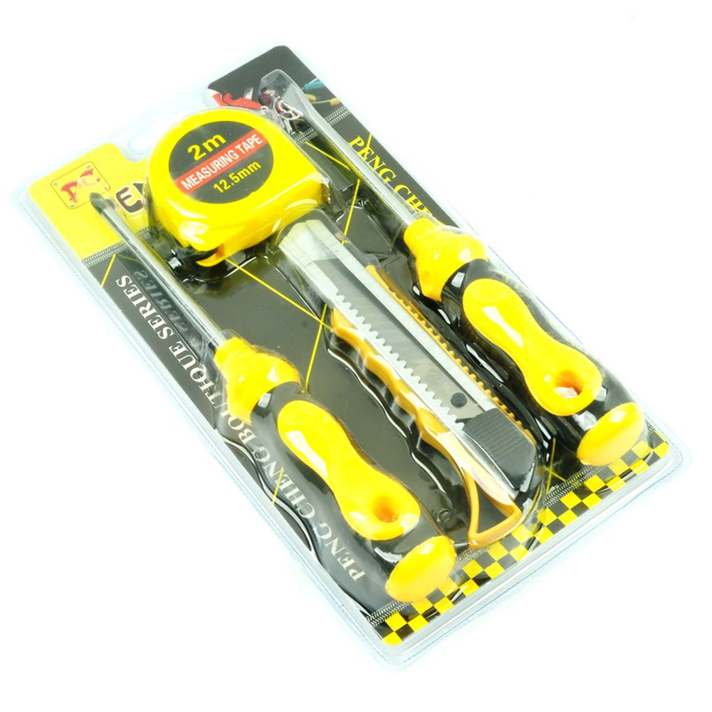 Multifunctional Screwdriver Combination Tape Measure and Art Knife Hardware Tool Set