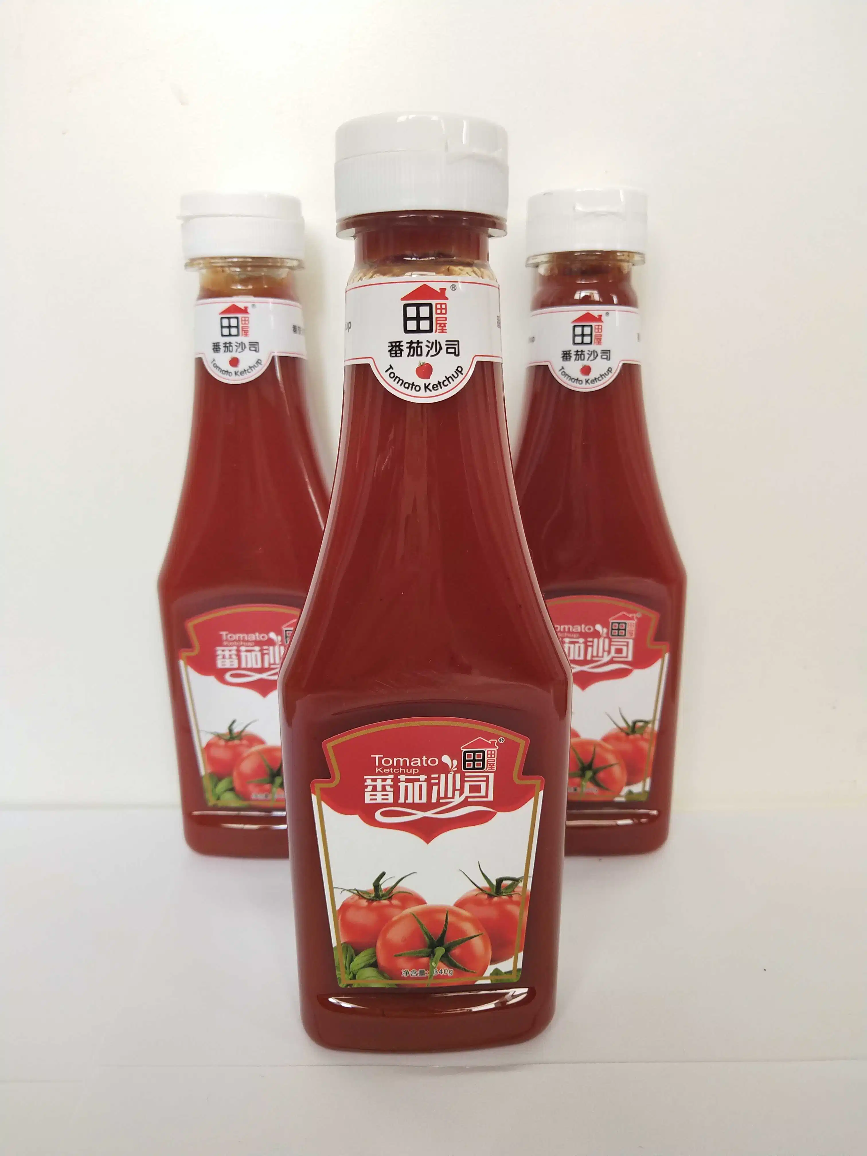 مجموعة الجملة الطماطم Ketchup طعم جيد عضوي صحي لذيذ