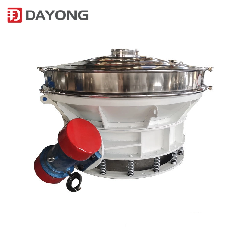 Circular Chemical Industry Vibrating Direct Discharge Vibratory Sieving Equipment