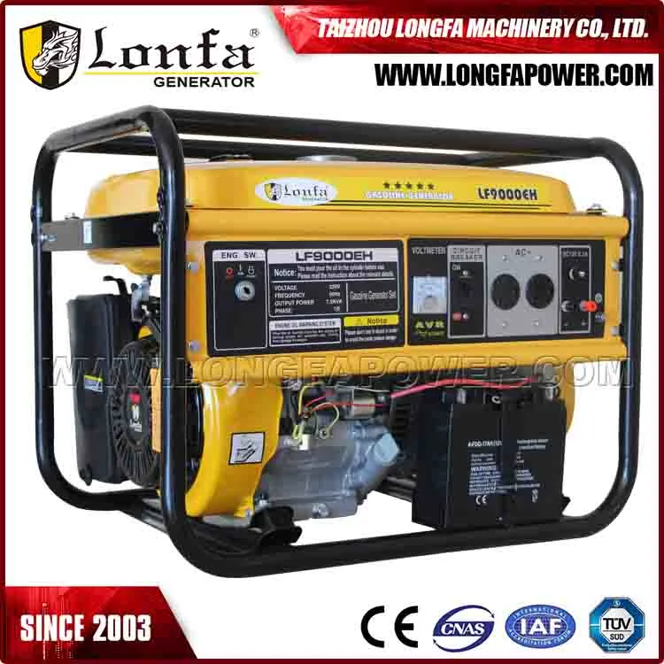 2.5kw Dual Voltage 110V /220V AVR Gasoline Gas Petrol Generator