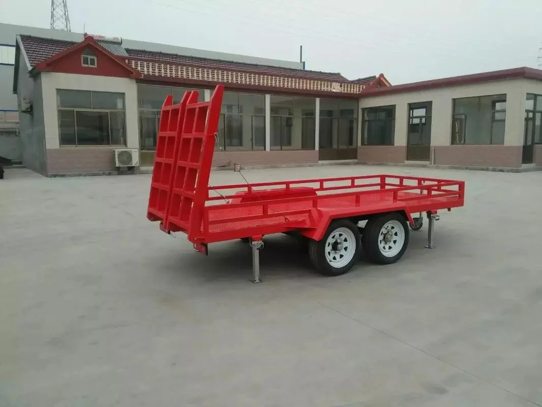 Factory Direct Supply Galvanizing Car Trailer Hot Galvanized Special Customized Car Trailers