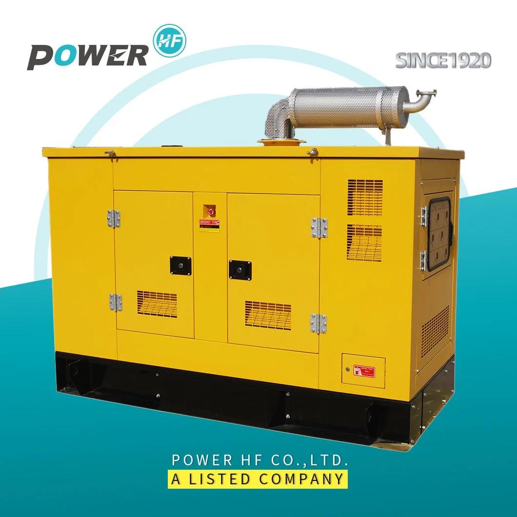 30kVA 40kVA 50kVA Potable Super Silent Diesel Generator Set Potable Generador Enclosure Generation From OEM Factory with CE, ISO9001, Soncap, CIQ