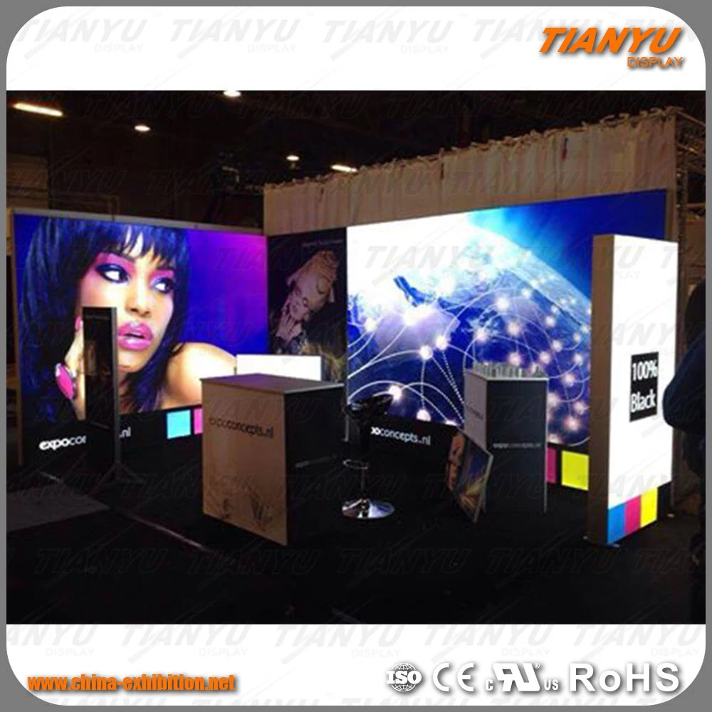 20'x20' de diseño de stand de exhibición de Guangdong