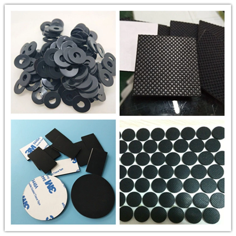 Single Round Adhesion Gripper One Side or Double Side EVA Foam Adhesive Tape Pads Sheet