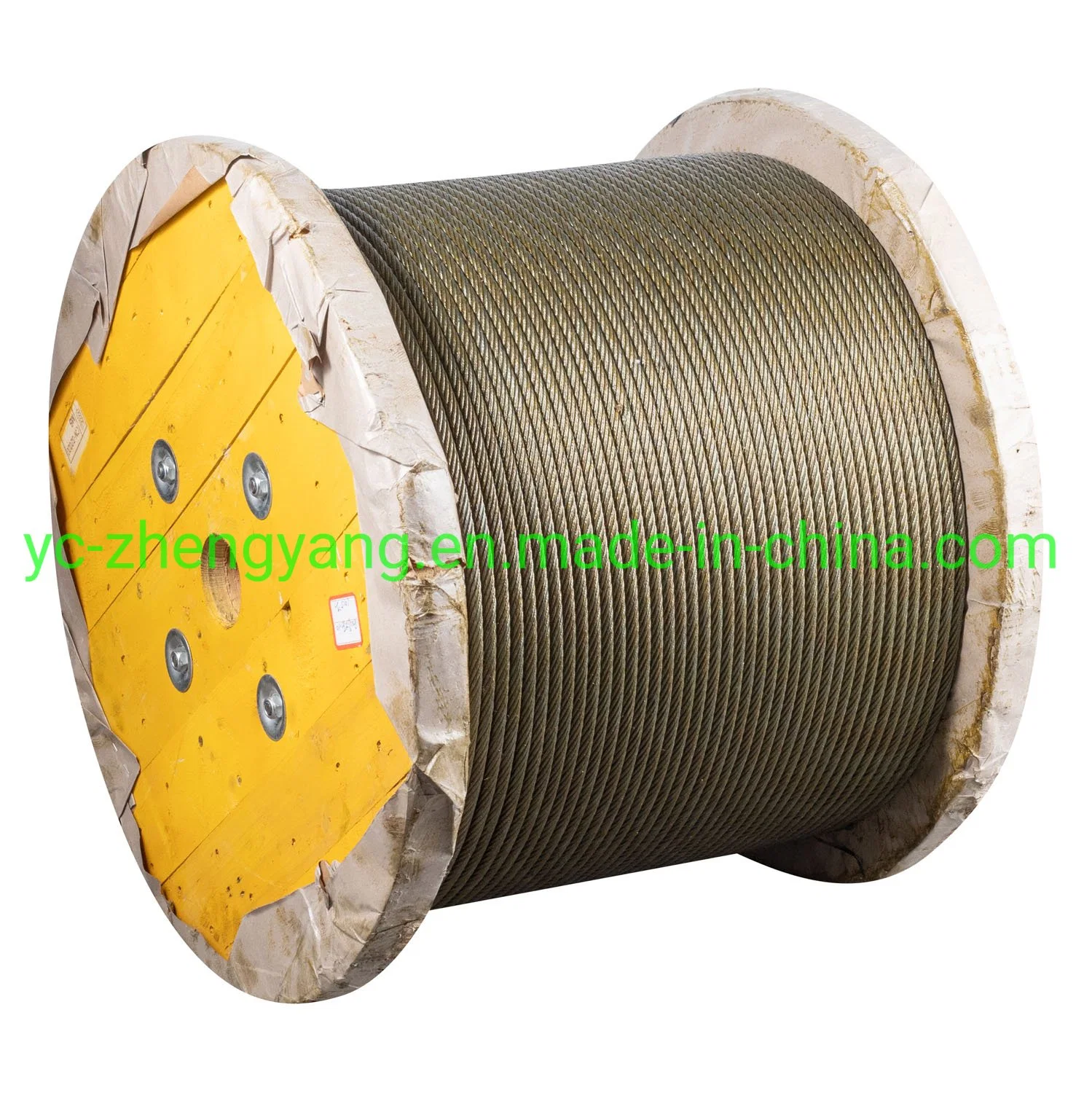 Hardware Ungalvanized Steel Wire Rope 6X37+Sc with One Color Strand A2