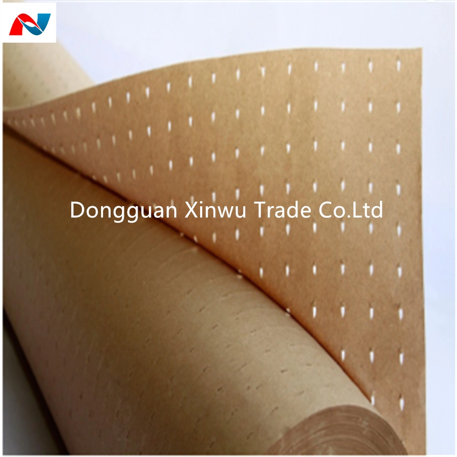 Brown Underlay Perforated Kraft Paper for Garment Factory Cutting Room