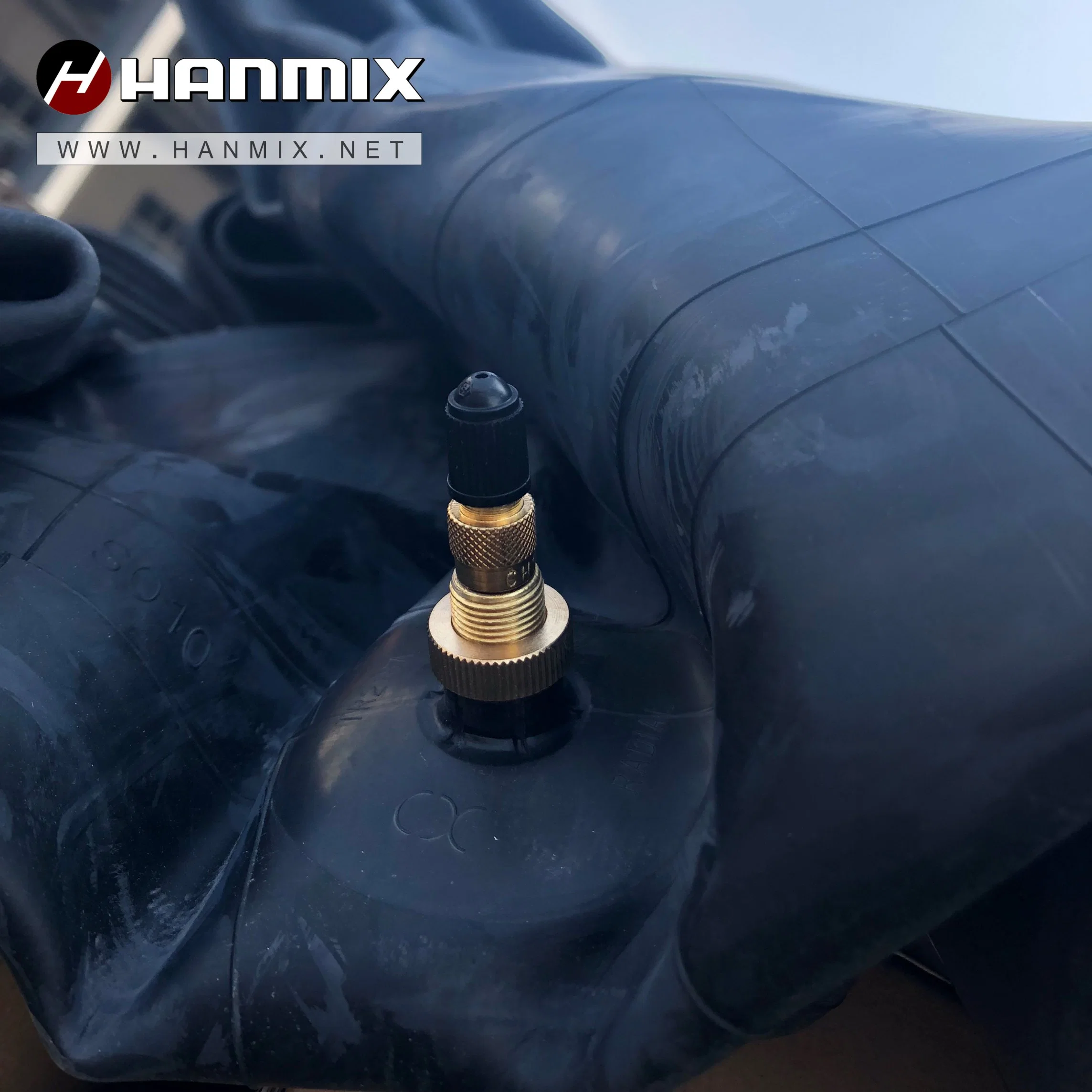 Hanmix All Sizes Implements Industial Motorcycle Horticultural Tractor PCR Light Truck Bus Tire 750-16,700-16,1200-24,175/65r13 Butyl/Natural Rubber Inner Tube