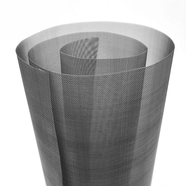 16 18 20 40 Stainless Steel Plain Weave Wire Mesh/Cloth/Fabric Price Per Meter for Filter