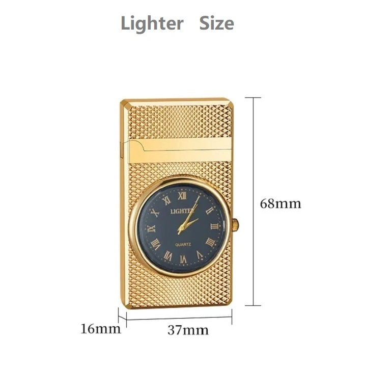 Soft Flame Cigar Dial Lighter with Adjustable Flame Dial Watch