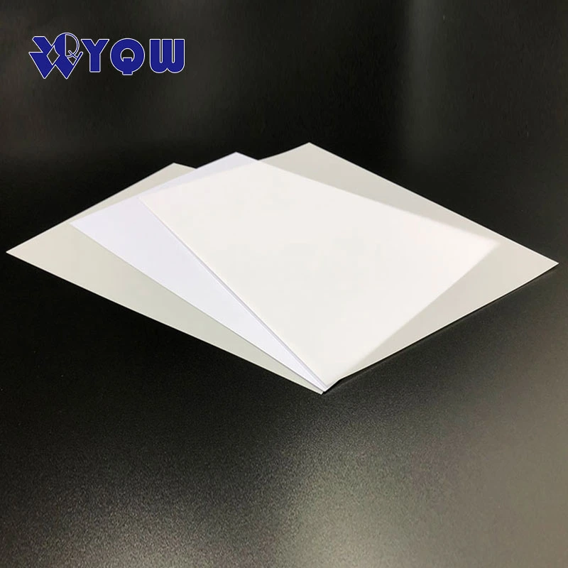 Blank White Plastic PVC ID Card Printing Material 200X300mm