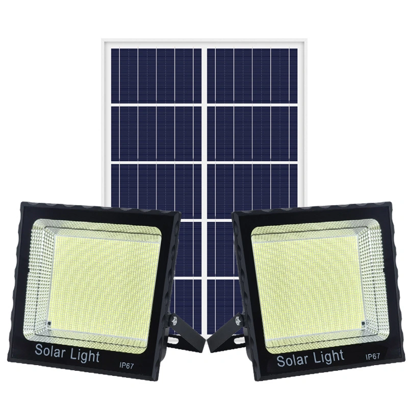 Remote Control Light Sensor10W 20W 30W 50W RGB IP65 Waterproof 220V Outdoor Solar Lamp