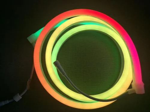 Single Color Soft Silicone Decorate LED Strip Neon Lamp Customized Extrusion Production Line