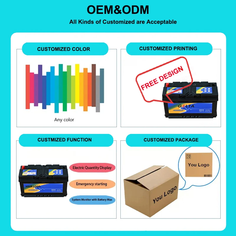 LED Power Display LiFePO4 Battery Pack Deep Cycle 12V 100ah 200ah Electric Truck Car Battery, Solar System Storage Battery