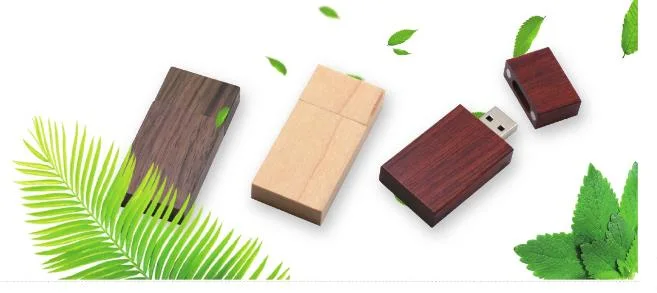 Wood/Bamboo/Walnut Custom Logo USB Memory Flash Drive U045/Wd04