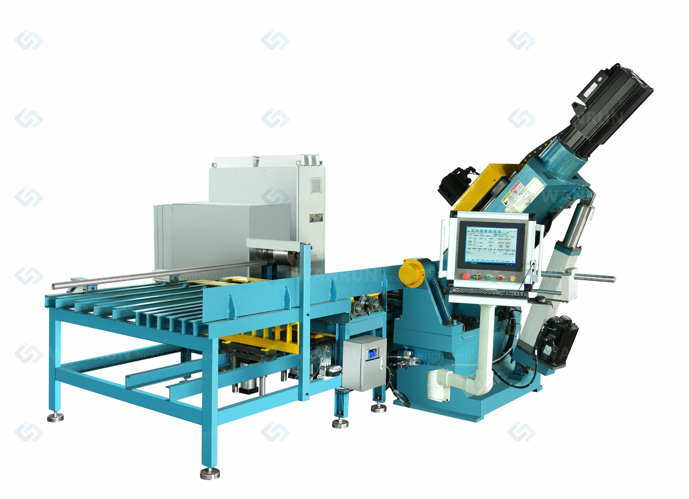 Digital Roller Printing and Punch Press Stamping Machine