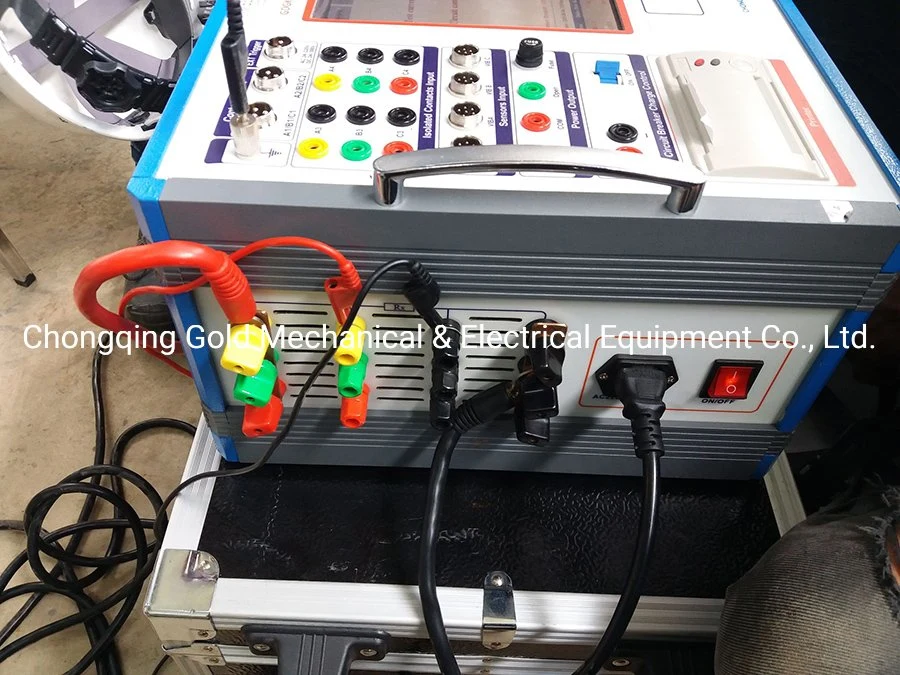 Circuit Breaker Analyzer Timing Measurement Dynamic Contact Resistance Tester for High Voltage Switchgear