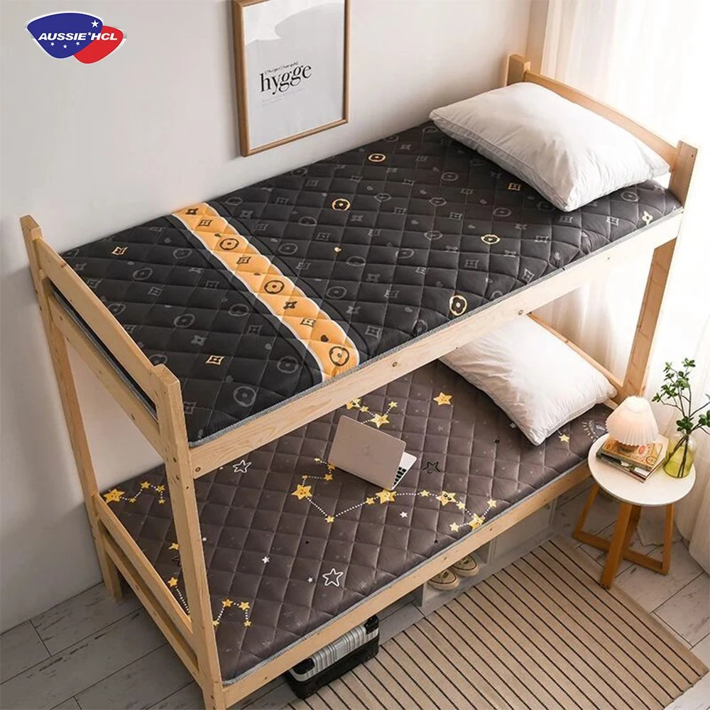 Cheapest Sleep Well Single Double Full King Mattresses Royal Luxury High Density Swirl Gel Memory Rebonded Foam Mattress Topper