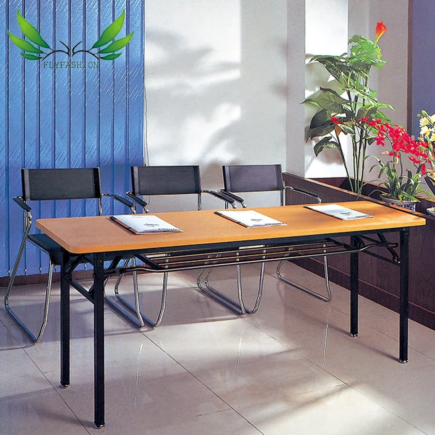 Three Seats Wooden Conference Table Training Table for Sale