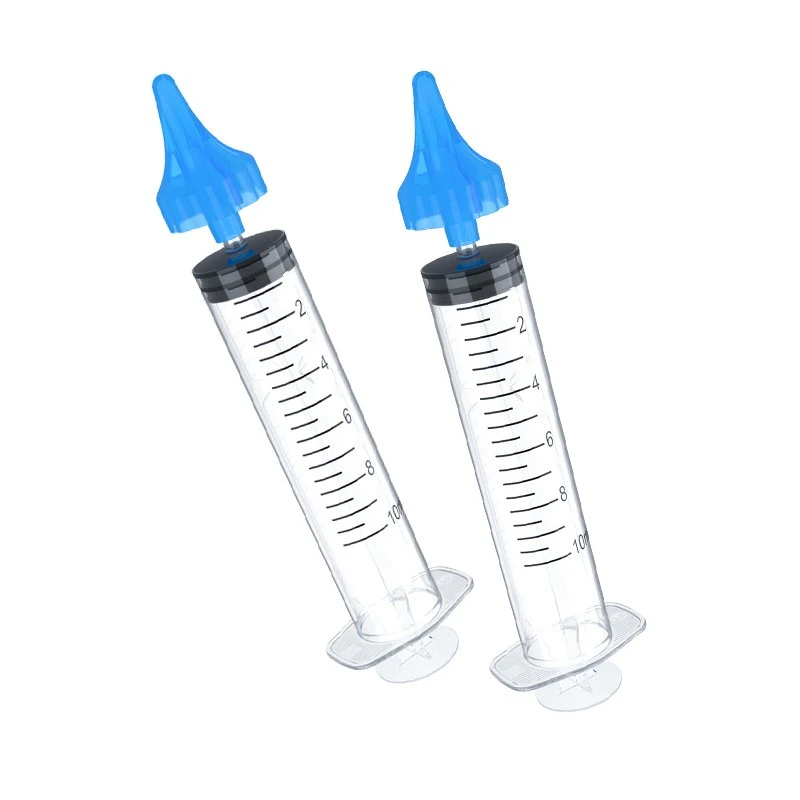 Hot Selling Syringe Type 10ml Baby Silicone Ear Cleaner Washer