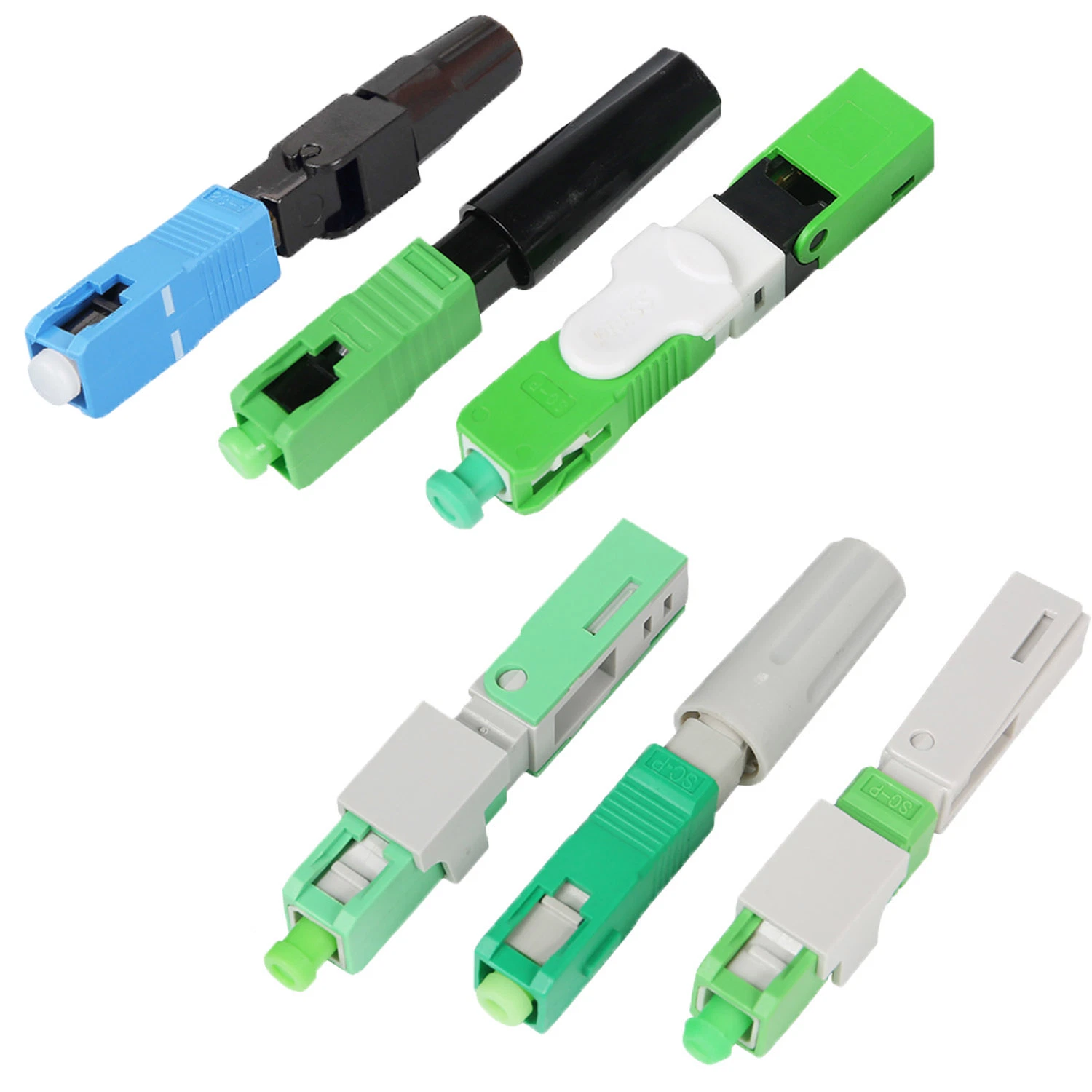 Fiber Optic Equipment Sc FC LC St Upc Fiber Optic Fast Connector for FTTH Drop Cable Connector