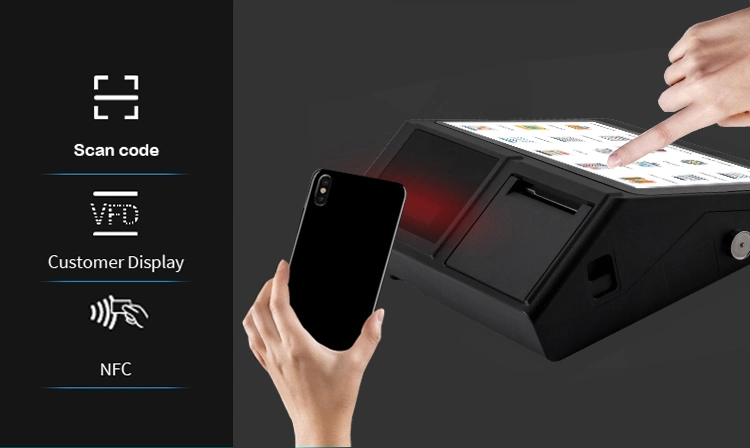 نظام تسجيل نقاط البيع النقدية في Windows كل شيء في واحد شاشة اللمس POS Terminal POS System للبيع بالتجزئة (HCC-T2180)